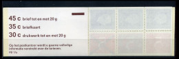 Nederland  Boekje PB17a          **              - Postzegelboekjes En Roltandingzegels
