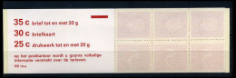 Nederland  Boekje PB14a          **              - Postzegelboekjes En Roltandingzegels