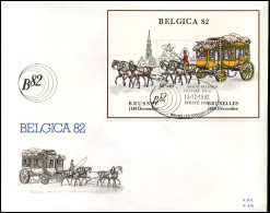 België - FDC - BL59              Belgica 82               - 1981-1990