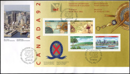 Canada - FDC -  World Philatelic Youth Exhibition                    - 1991-2000