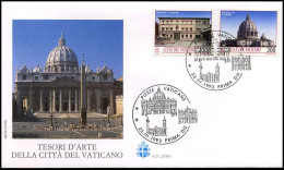 Vaticaan - FDC - Tesori D'arte Della Citta Del Vaticano             - FDC