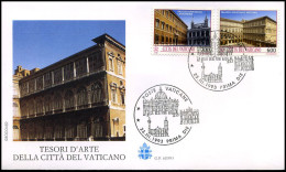 Vaticaan - FDC - Tesori D'arte Della Citta Del Vaticano             - FDC