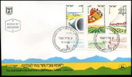 Israël - FDC - Settlings                                          - FDC