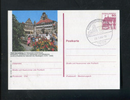 "BUNDESREPUBLIK DEUTSCHLAND" 1983, Bildpostkarte Mit Bildgleichem Stempel Ex "HERRENBERG" (L1090) - Illustrated Postcards - Used