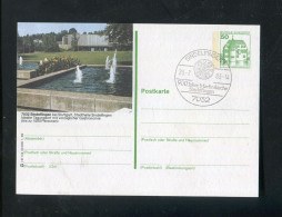 "BUNDESREPUBLIK DEUTSCHLAND" 1982, Bildpostkarte Mit Bildgleichem Stempel Ex "SINDELFINGEN" (L1091) - Postales Ilustrados - Usados