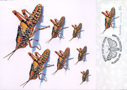 Australië  - MK - Leichhardt's Grasshopper                          - Maximumkarten (MC)