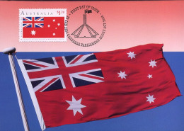 Australië  - MK - Australian Red Ensign, Merchant Ships                         - Cartoline Maximum