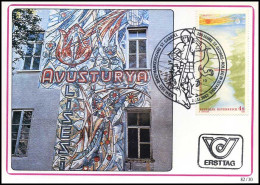 Oostenrijk - MK - St. Georgs-Kolleg In Istanbul                            - Maximumkaarten