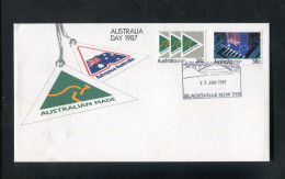 "AUSTRALIEN" 1987, Mi. 1013/1014 "Nationalfeiertag" FDC (L1092) - Primo Giorno D'emissione (FDC)