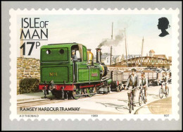 Isle Of Man - MK - Railways And Tramways Of The Isle Of Man                         - Isle Of Man