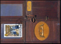 Zweden - MK - A Mail Carriage From The 20th Century                    - Maximumkaarten (CM)