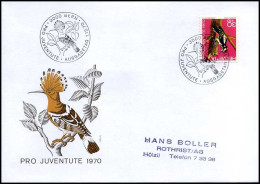 Zwitserland - FDC - Pro Juventute 1970                            - FDC