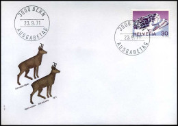 Zwitserland - FDC - Definitives 1971                           - FDC
