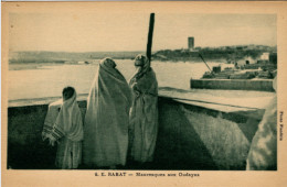 MOROCCO:  Postcard: Rabat, Ladies Talking At Harbour- PC20 - Rabat