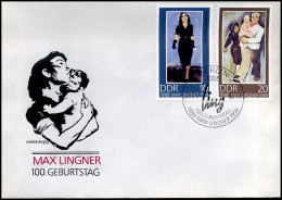 DDR - FDC - Max Lingner                        - Other & Unclassified
