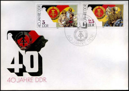DDR - FDC - 40 Jahre DDR                       - Autres & Non Classés