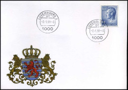 Luxemburg - FDC -                               - FDC