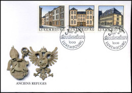 Luxemburg - FDC - Anciens Refuges                               - FDC