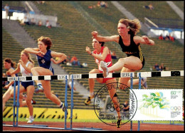 Bundespost Berlin -  MK  -  Atletiek                                   - Maximum Kaarten