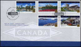 Canada  -  FDC  -  Landschappen                                   - 2001-2010