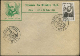 Frankrijk  -  FDC  -  Journée Du Timbre 1946, Metz                                        - ....-1949