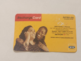 NIGERIA(NG-MTN-REF-0015)-Mother And Daughter-(43)-(1337-8378-8483)-(N750.00)-used Card - Nigeria