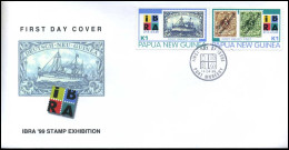Papua Nieuw Guinea  -  FDC  -  IBRA '99 Stamp Exhibition                                             - Papua-Neuguinea