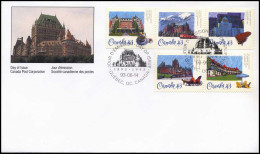 Canada - FDC - Hotels Of Canada                                   - 1981-1990