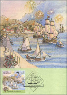 Australië  - MK - The First Fleet Rio De Janeiro                                            - Cartas Máxima