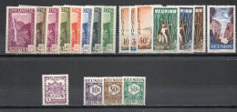 Réunion Lot 19 Timbres Différents Neuf Sans Charnière XX MNH - Unused Stamps