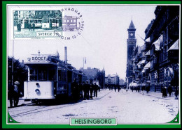 Zweden - MK - Trams                                          - Maximum Cards & Covers