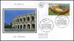 Frankrijk - FDC - Némes : Les Arénes                                       - 2000-2009