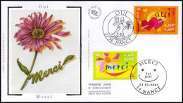 Frankrijk - FDC - Oui, Merci                                      - 2000-2009