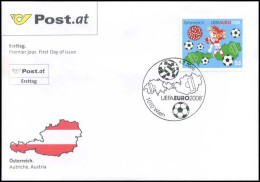 Oostenrijk - FDC - Uefa Euro 2008                                  - FDC