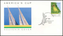Australië  - FDC - America's Cup                                       - Premiers Jours (FDC)