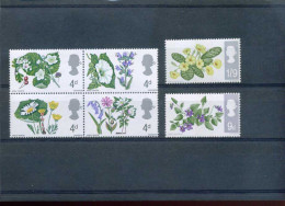 Groot-Brittannië  -  Flowers - Y465/70- Sc488/93**  MNH                             - Unused Stamps