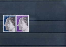 Groot-Brittannië  -  Silver Wedding  - Y 672/73  -  Sc 683/84  **  MNH                             - Unused Stamps