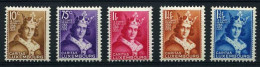 Luxemburg - 244/48   * MH                                             - Unused Stamps