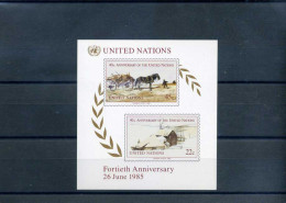 Verenigde Naties - BL8    ** MNH                           - Blocks & Sheetlets