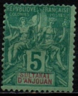 ANJOUAN 1892-99 * - Nuevos