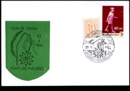 België - Voor De Zieken/pour Les Malades                      - Storia Postale