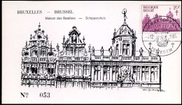 België - Souvenirkaart 1356                                               - Storia Postale