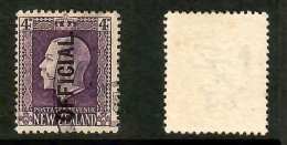 NEW ZEALAND    Scott # O 52 USED (CONDITION PER SCAN) (Stamp Scan # 1042-7) - Dienstmarken