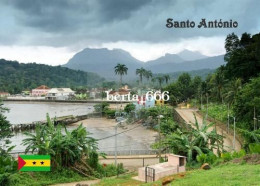 Principe Island Santo Antonio Overview Sao Tome And Principe New Postcard - Santo Tomé Y Príncipe