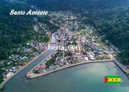 Principe Island Santo Antonio Aerial View Sao Tome And Principe New Postcard - Sao Tomé E Principe