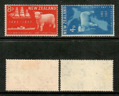 NEW ZEALAND    Scott # 316-7* MINT LH (CONDITION PER SCAN) (Stamp Scan # 1042-9) - Nuovi