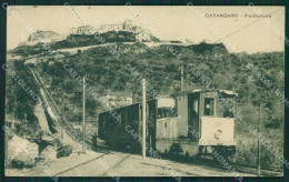 Catanzaro Città Funicolare ABRASA Cartolina QZ3863 - Catanzaro