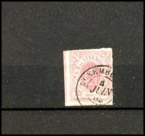 Luxembourg - Yt 7  -  Gestempeld / Oblitéré                    - 1859-1880 Armoiries