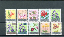 Rwanda  COB 13/22  ** MNH                    - Unused Stamps