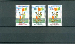 Rwanda  COB 461/63   Gestempeld / Oblitéré                        - Used Stamps